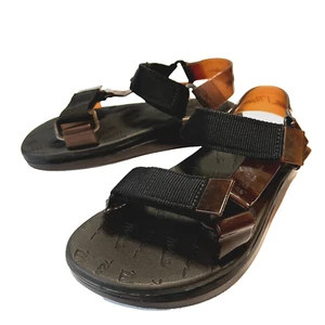 Melissa Sandals Shoes Women's Size 6 Papete Brown Rider Classic Casual Summer - Picture 1 of 6