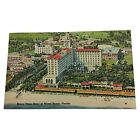 Florida FL Miami Beach Roney Plaza Hotel Postcard Old Vintage Card View Standard
