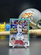 Corbin Carroll 2023 Topps Chrome AQUA WAVE /199 Refractor Rookie AUTO (RL)