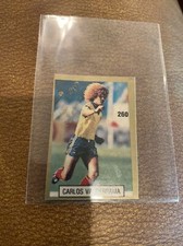 1990 World Cup Carlos Valderrama Columbia VERY RARE STICKER VENEZUELAN ISSUED