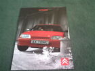 CITROEN AX TONIC BROCHURE 1989 UK ALL RED SPECIAL EDITION