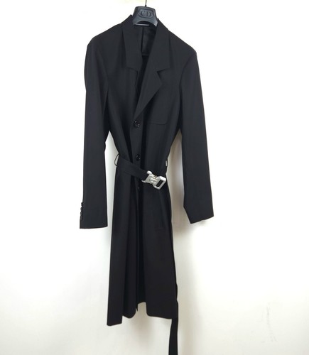 Dior Alix cappotto cintura a testa 933C307A4517 9771 136008168