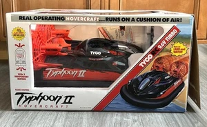 Typhoon II 2 Hovercraft Tyco RC 9.6V Turbo W Remote Control Original Box READ - Picture 1 of 24