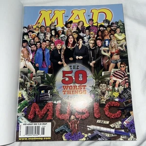 Mad Magazine August 2002 - 50 Worst Things About Music Ozzy Osbourne - Picture 1 of 3
