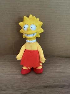 Vintage 1990 Matt Groening the Simpsons Lisa 20th Century Fox plush 8” - Picture 1 of 4