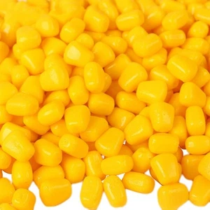 100pcs Fake Corns Soft Bait Fishing Lure Silicone Artificial Floating Carp Bait - Picture 1 of 24