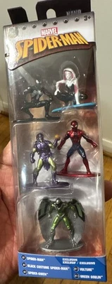NUEVO Figuras de Spider-Man Coleccionistas DieCast, Juguetes Jada. Buitre, Duende, Gwen NUEVO Foto 1 de 4
