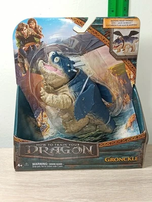 *FREE SHIP* 9" GRONCKLE Deluxe Articulated How To Train Your Dragon Toothless - Image 1 of 4