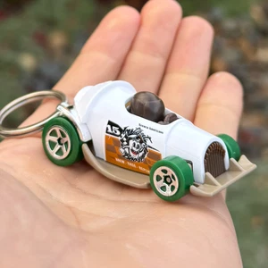 Mini Coffee Car Keychain Keyring Accessories Mini Novelty Car Charm - Bild 1 von 7