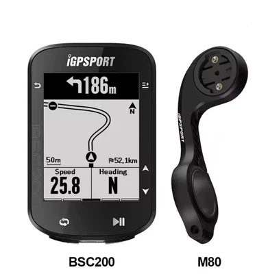 iGPSPORT BSC200 GPS-Fahrradcomputer, kabellose Navigationsroute und Tachometer - Bild 1 von 4