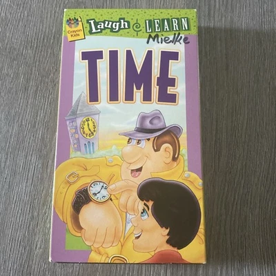 Crayon Kids - Laugh & Learn Time VHS 1991 - Educational Children’s Cartoon OOP - Image 1 of 3
