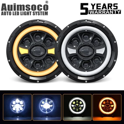 Faro LED con intermitente para moto SUZUKI SV650 7" pulgadas Foto 1 de 4