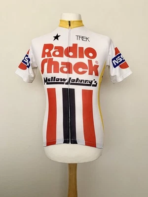 RadioShack Mellow Johnny's 2010s Trek Nissan Tour de France Giro cycling shirt - Image 1 of 4