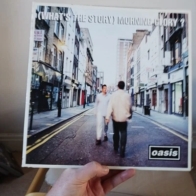 Oasis What's the Story? Morning Glory? Original Damont Vinyl LP CRELP 189 ABCD. - Image 1 of 4
