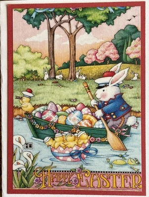 Mary Engelbreit Handmade Greeting Card-Happy Easter - Image 1 of 3