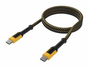 DEWALT Telecoms USB C to USB C 100W Reinforced Charging Cable 1.2m DWT1310006 - Picture 1 of 5
