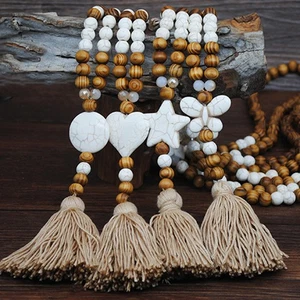 Exquisite Craft Tassel Necklace For Romantic And Trendy Look Hypoallergenic - Picture 1 of 12
