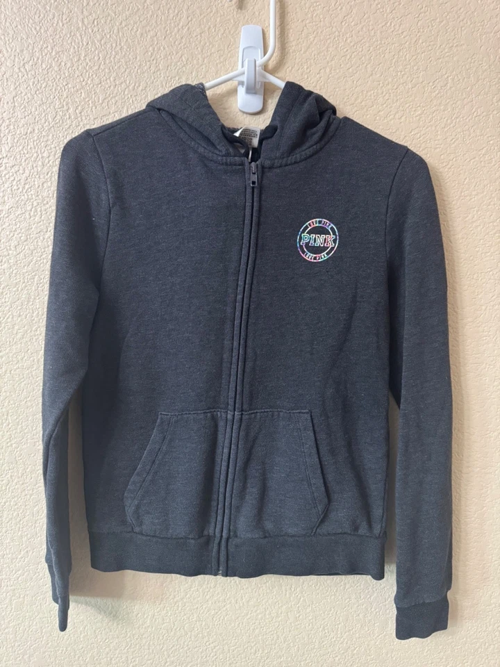 SUDADERA CON CAPUCHA VICTORIA'S SECRET MUJER TALLA XS Foto 1 de 2