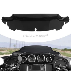 Parabrisas negro 4,5" ondulado para Harley Touring Street Glide FLHX 2016 - Imagen 1 de 19