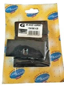 4 Hosenträger mit Loch Halterung x Dogge Bett Halter Lattenrost Steckdose - Bild 1 von 5