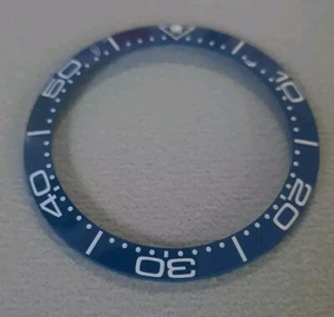 38mm Blue Ceramic bezel insert For Seiko SRPD SKX Omega Divers Watch - Bild 1 von 8