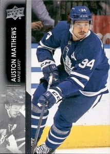 Auston Matthews - 2021-22 Upper Deck Series 2 Hockey #418 - Bild 1 von 2