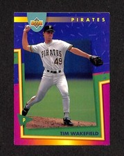 Tim Wakefield 1993 Upper Deck Fun Pack Card #152; Pittsburgh Pirates, Red Sox