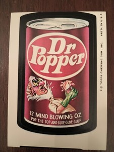 1974 Topps Wacky Packages (8th Series) (Dr. Popper) (EXMT)