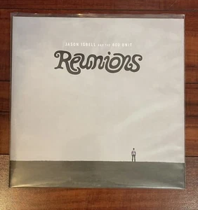 Jason Isbell And The 400 Unit Reunions Fire Orange Black Swirl Vinyl Rare New - Picture 1 of 3