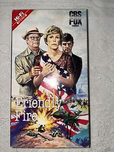 Friendly Fire VHS Carol Burnett 1987 CBS/ FOX