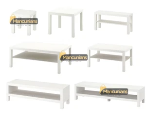 IKEA LACK White Table & TV Bench Range – Side, Coffee, Media Unit Modern - Picture 1 of 39