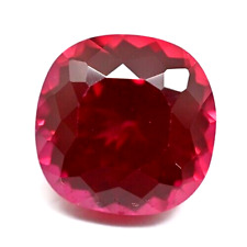 Certified Natural Mozambique Dark Red Ruby 6.80 Ct Cushion Cut Loose Gemstone