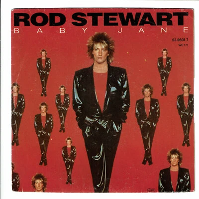 Rod Stewart Vinile 45 Giri 7 " Sp Baby Jane - Pronto Now - Wb - Immagine 1 di 3
