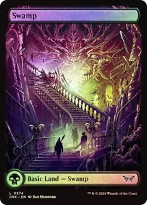 Swamp #274 Foil Full Art Duskmourn: House of Horror NM MTG - Picture 1 of 1