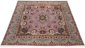 Täbriz Teppich Rug Carpet Tapis Tapijt Tappeto Alfombra Orient Perser Quadrat XL - Picture 1 of 1