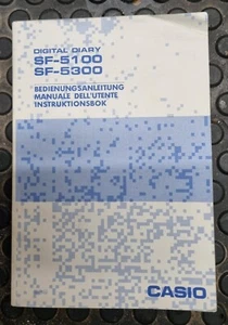 Manuale Utente Casio SF5100 SF5300 - Foto 1 di 1