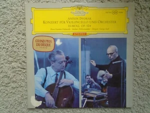 FOURNIER SZELL Dvorak Cello Concerto DGG SLPM 138 755 RED STEREO TULIPS VG++ - Imagen 1 de 3
