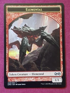 Magic The Gathering ULTIMATE MASTERS ELEMENTAL TOKEN card MTG - Picture 1 of 2
