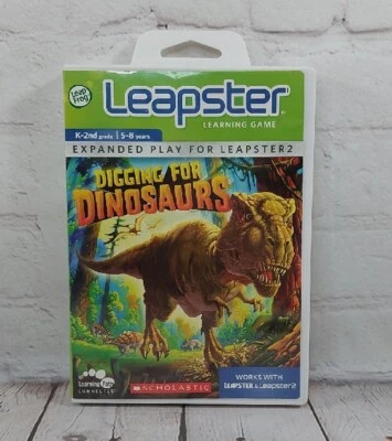 Leapfrog Leapster Learning Game Scholastic Digging For Dinosaurs For Leap - Image 1 of 4