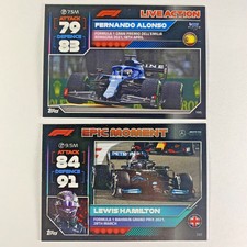 Pick Your Card ~ Topps F1 Turbo Attax 2022 Live Action Epic Moments Base 180-279