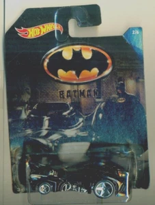 HOT WHEELS AUTO - BATMAN - BATMOBILE - 2015 - #2/6 - 1:64 - NIP - Bild 1 von 2