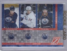 PAAJARVI/EBERLE/HALL EDMONTON OILERS 2010-11 ZENITH MOZAICS ROOKIE #9