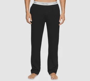 Calvin Klein Men's Black Modern Logo Waist Stretch Cotton Pants Size XL - Picture 1 of 2