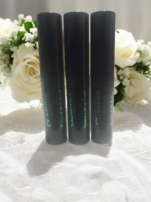 Máscara de pestañas Clarins Supra Lift & Curl nueva (01-negro intenso) 3 ml cada una.