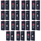 ENGLAND RUGBY UNION 2020/21 PLAYERS AWAY KIT LEATHER BOOK CASE FOR HTC PHONES 1