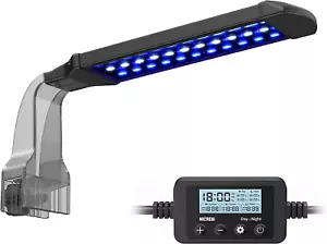 Marine Clip on Aquarium Light, Saltwater Fish Tank Light for Coral Reef Tanks wi - Picture 1 of 12