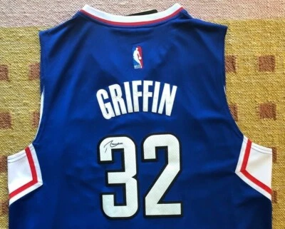 Camiseta con autógrafo firmada por Blake Griffin de los Clippers de Los Ángeles rara prueba de la NBA Foto 1 de 4