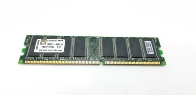 Kingston RMD1-400/1G 1GB PC3200 CL3 DDR-400 RAM Memory Module - Image 1 of 2