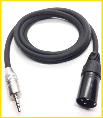 Mini jack de 3,5 mm a cable XLR macho vers. Longitudes