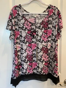 Shannon Ford Nueva York Mujer’s 1x Blusa Manga Corta con Metal Collar Borlas - Imagen 1 de 12